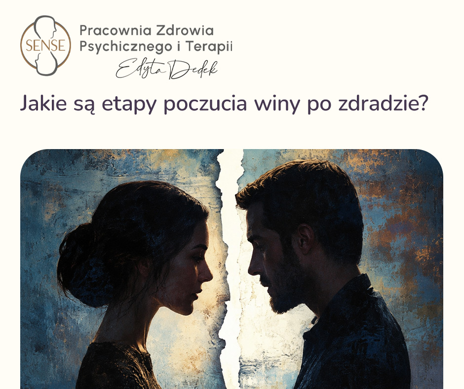Jakie są etapy poczucia winy po zdradzie?